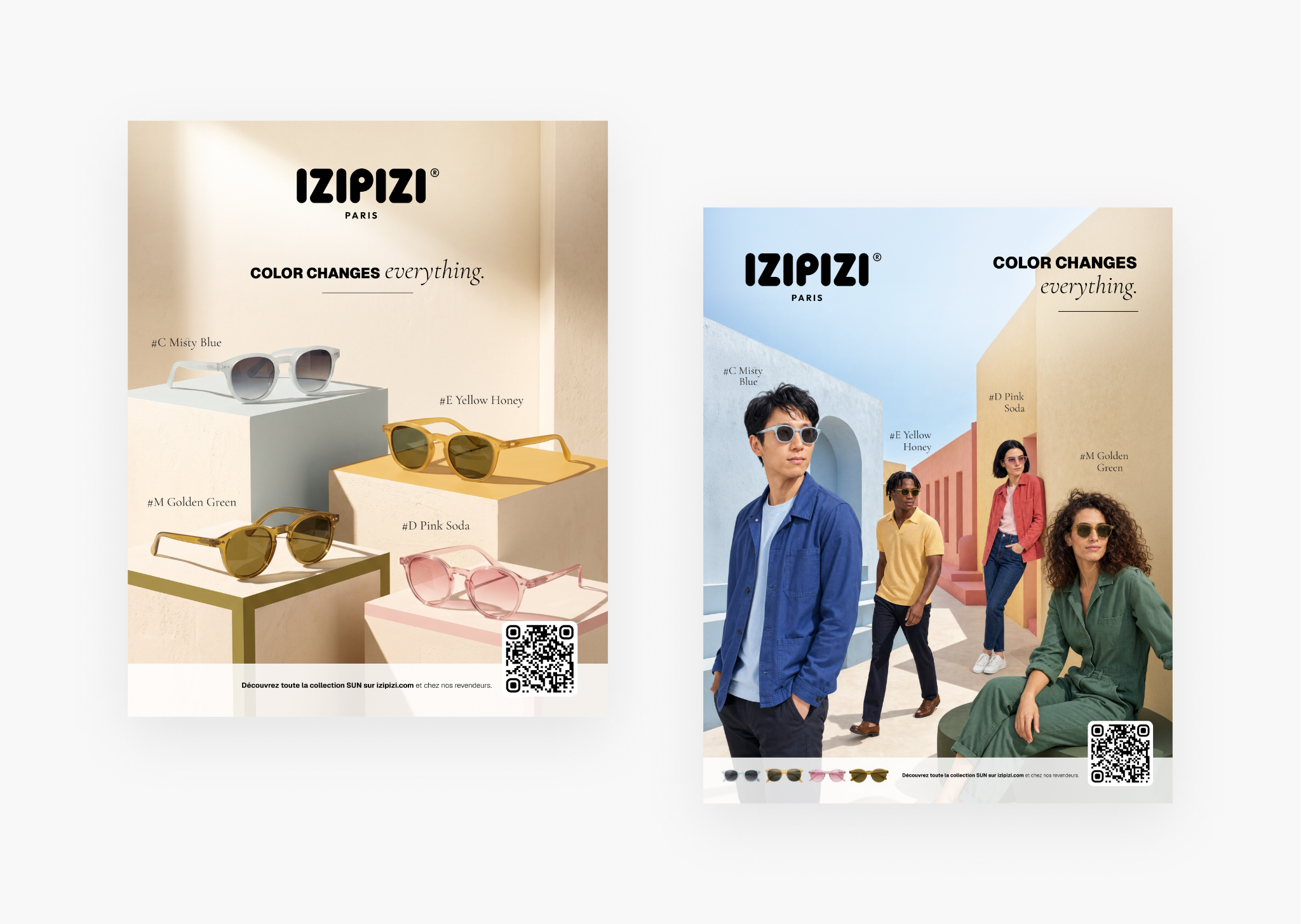 IZIPIZI · Affichage
