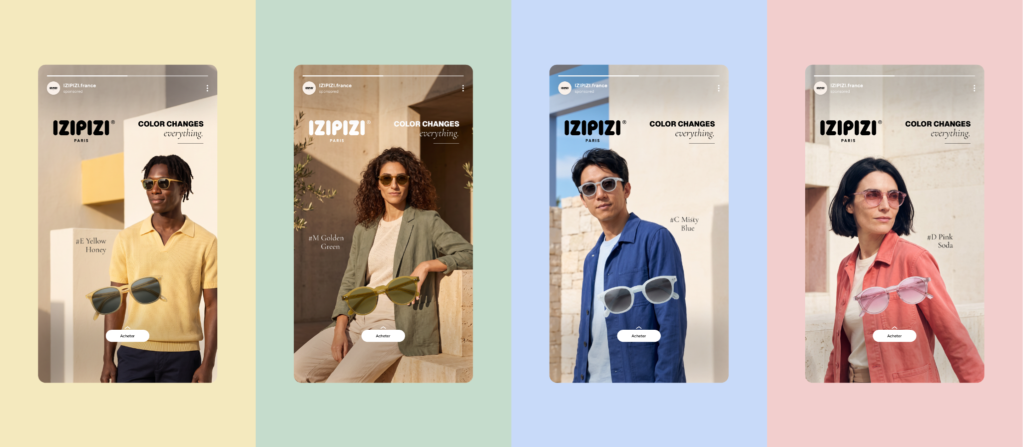IZIPIZI · Social Media