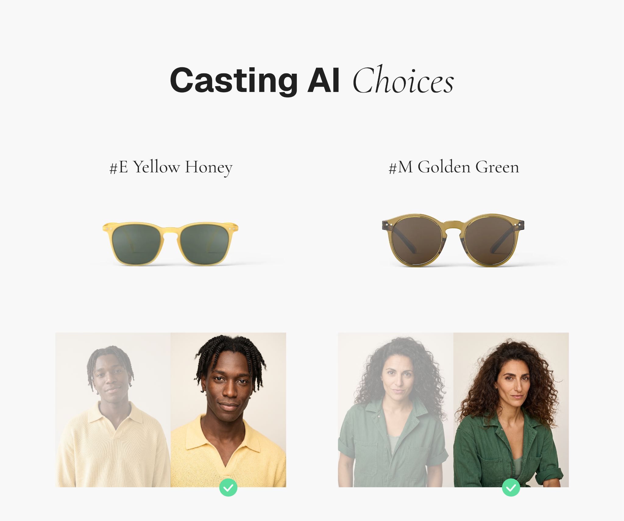 IZIPIZI · Casting Choices 4a