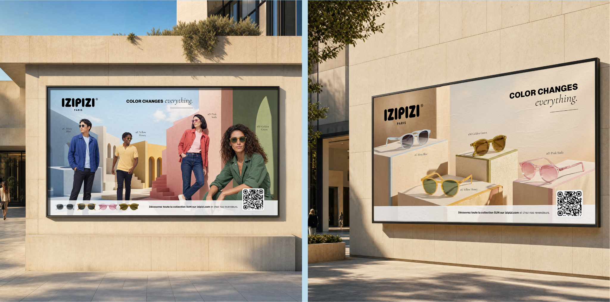 IZIPIZI · Campagne Affiche Mockup