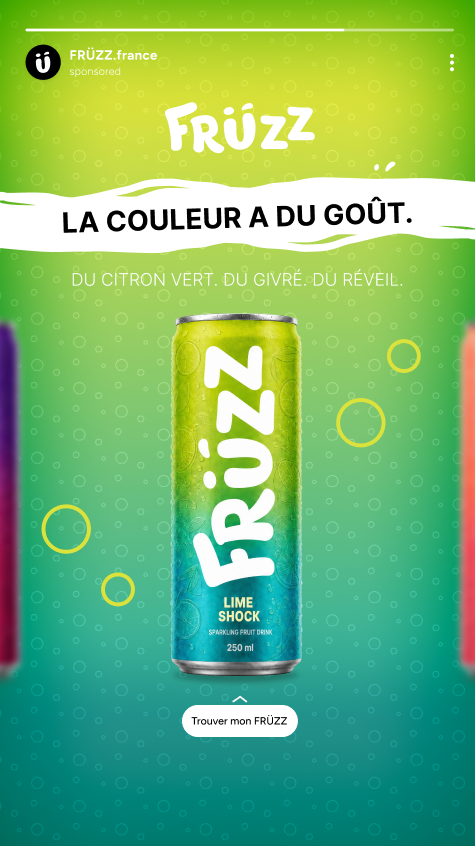 FRÜZZ · STORIES SOCIAL ADS Carrousel 3