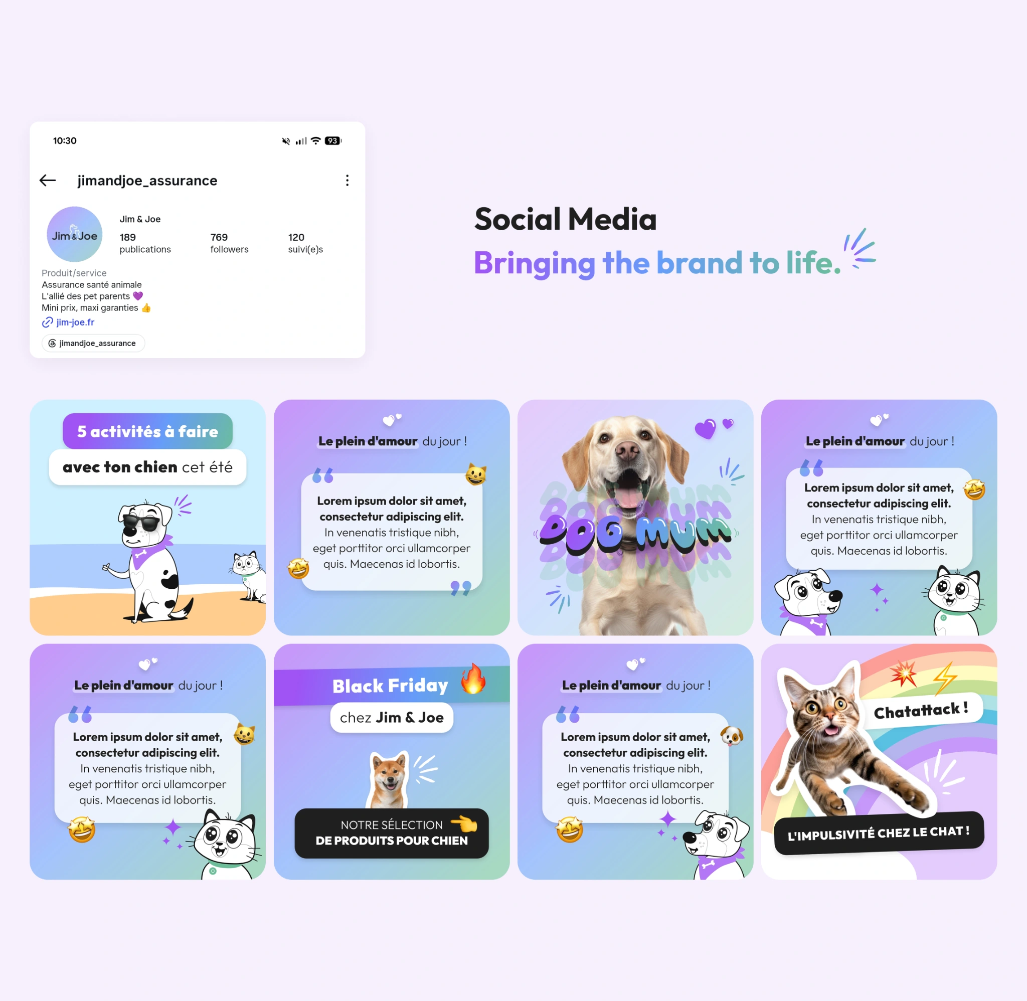 Jim & Joe · SOCIAL MEDIA