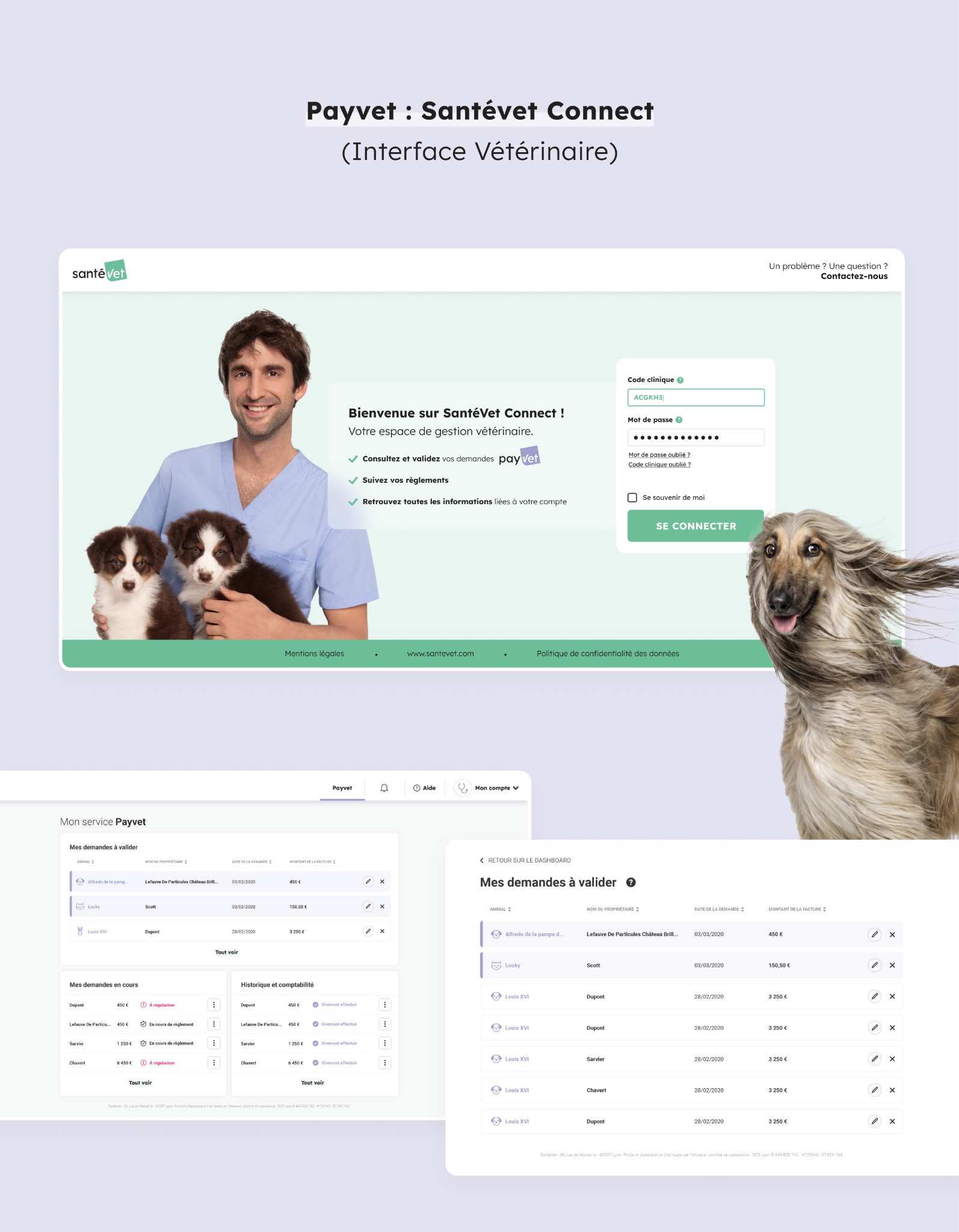 Santévet · Payvet SV Connect