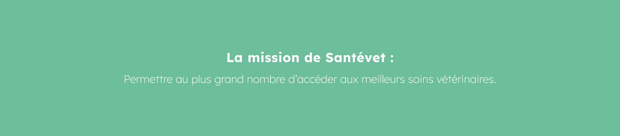 Santévet · MISSION SV